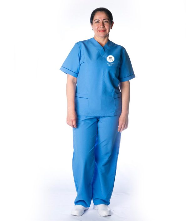 Traje de servicios generales azul